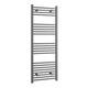 Bathroom Heated Towel Rail Radiator Ladder Straight Grey 1600 X 600 Warmer Rad