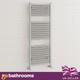 Bathroom Heated Towel Rail Radiator Straight Ladder Heating Chrome Rad 1200x500