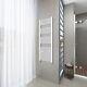 Bathroom Heated Towel Rail Radiator Straight Ladder Warmer Heat With Free Valves