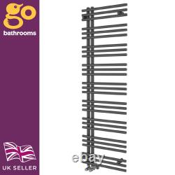 Bathroom Ladder Radiator Heated Towel Rail Vertical Radiator Chrome Anthracite