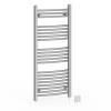 Bathroom Prefilled Curved Electric Heated Towel Rail Radiator Heating Ladder