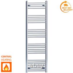 Bathroom Radiator Heated Towel Rail Chrome 550mm Width Ladder Style Radiator