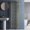 Bathroom Square Heated Towel Rail Radiator Ladder Chrome Black Brass Anthracite