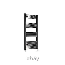 Bathroom Straight Curved Heated Towel Rail Radiator Chrome Black Ladder Warmer