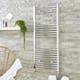 Bathroom Straight Heated Towel Rail Radiator Ladder Warmer Heating All Sizes