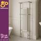 Bathroom Tall Nickel Heated Towel Rail Traditional Column Designer 150x59cm