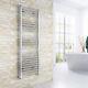 Bathroom Towel Radiator Chrome Straight Heater Ladder Warmer Central Heating Rad