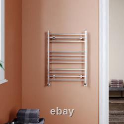 Bathroom Towel Rail Radiator Chrome Straight Heated Ladder Warmer Heating Rads