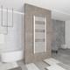 Bathroom White Straight Heated Towel Rail Radiator Ladder Warmer