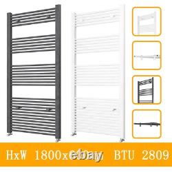 Bathroom White Straight Heated Towel Rail Radiator Ladder Warmer