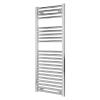 Bellerby Electric Heated Towel Rail Warmer Bathroom Radiator, Prefilled, Chrome