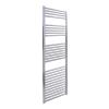 Bellerby Heated Towel Rail Warmer Bathroom Radiator, Gas Central Heating, Chrome