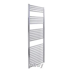 Bellerby Heated Towel Rail Warmer Bathroom Radiator, Gas Central Heating, Chrome