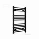 Black Heated Electric Towel Rail Electric Towel Radiator Straight