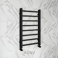 Black Heated Towel Rail Radiator 800 x 500mm Sonoran BeBa 25387