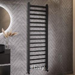 Black Towel Radiator 1600 x 500mm Sonoran BeBa 25389