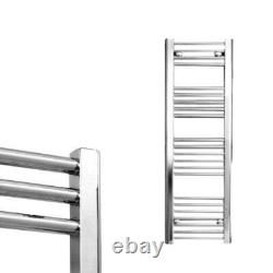 Bray Straight Chrome Heated Towel Rail Warmer Radiator Central Heating