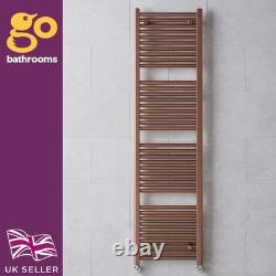 Bronze Bathroom Heated Towel Rail Radiator Copper Straight Ladder Rad 1800x400