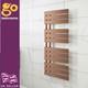 Bronze Heated Towel Rail Offset Modern Designer Bathroom Radiator 1080 X 550mm