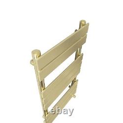 Brushed Brass Towel Rail Bathroom Radiator