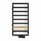 Clearance Heated Towel Rail Terma Grid Matt Black 990hx500w Mm
