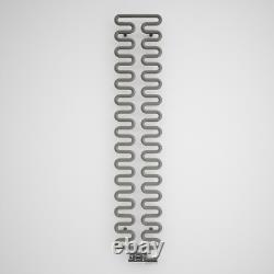 CLEARANCE Terma AIRE Winter SKy Grey, 1555x300, Heated Towel Rail