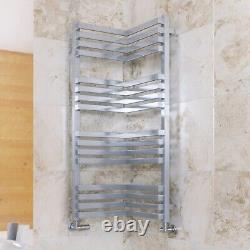 CLEARANCE Terma Incorner, Chrome Effect Heated Towel Rail 1005hx350w