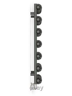 CLEARANCE Terma Ribbon T, 930x500, Metallic Grey, Heated Towel Rail