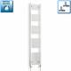 Central Heating Towel Rail Rad 300mm Wide Bathroom Radiator Heated Chrome Warmer