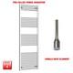 Chrome 1800 X 600 Mm Electric Heated Towel Rail Radiator Bathroom Pre-filled Htr