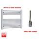 Chrome 700 X 900 Mm Electric Heated Towel Rail Radiator Bathroom Pre-filled Htr