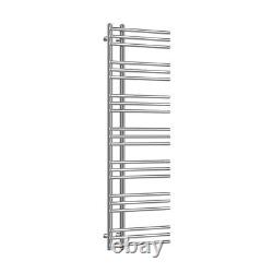 Chrome Difta Designer Heated Towel Rail Designer Radiator 1500 x 500 mm Bathroom