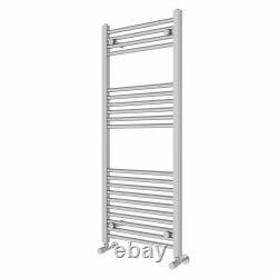 Chrome Flat Panel Straight Curved Heated Towel Rail Radiator Ladder Warmer Rads