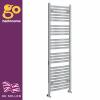 Chrome Heated Towel Rail Bathroom Radiator Silver Ladder Heater 3 Sizes