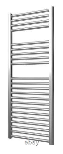 Chrome Heated Towel Rail Radiator Extra High Heat Output All Sizes