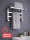 Chrome Heated Towel Rail Wall Mounted Bathroom Radiator Shelf 350x500mm
