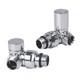 Chrome Towel Rail 1400x500mm Central Heating Clearance Bathroom