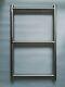 Clifton Bathrooms Towel Rail Grace 3 Rails Brushed Nickel Finish 800 X 500