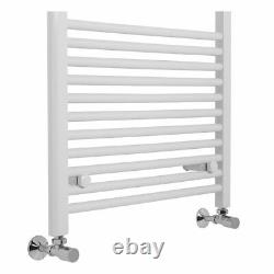 Contemporary Straight Bathroom Heated Towel Rail Radiator Rad 1500 x 600 White