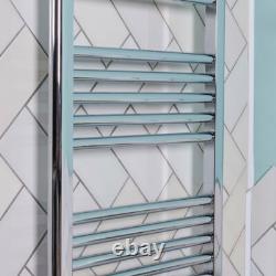 Contemporary Straight Heated Bathroom Towel Rail Radiator Rad 800 x 500 Chrome