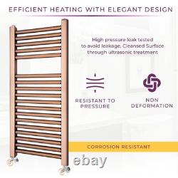 Copper Bronze Bathroom Heated Towel Rail Radiator Straight Ladder Rad 770x400