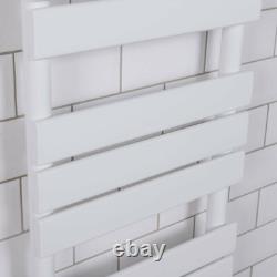 Designer Bathroom Flat Panel Heated Towel Rail Radiator 1000 x 450 mm White