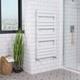 Designer Bathroom Flat Panel Heated Towel Rail Radiator Rad 1200 X 600 Mm White