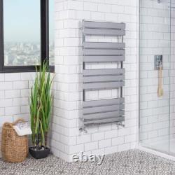Designer Bathroom Flat Panel Heated Towel Rail Radiator Rad 1200x600 mm Chrome Designer Bathroom Flat Panel Heated Towel Rail Radiator Rad 1200x600 mm Chrome