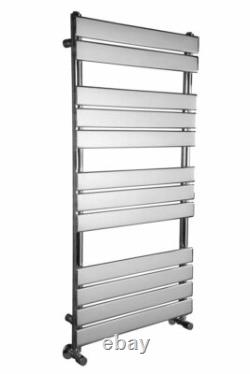 Designer Bathroom Flat Panel Heated Towel Rail Radiator Rad 1200x600 mm Chrome Designer Bathroom Flat Panel Heated Towel Rail Radiator Rad 1200x600 mm Chrome