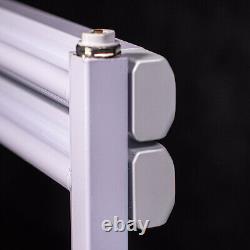 Designer Bathroom Heated Aluminium Towel Rail Radiator Flat Panel Ladder Warmer