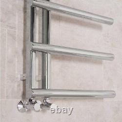 Designer Bathroom Heated Heater Towel Rail Rad Radiator Ladder 988 x 500 Chrome