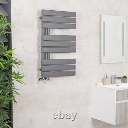 Designer Bathroom Heated Towel Rail Rad Ladder Radiator 824 x 500 mm Sand Grey