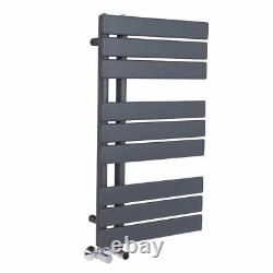 Designer Bathroom Heated Towel Rail Rad Ladder Radiator 824 x 500 mm Sand Grey