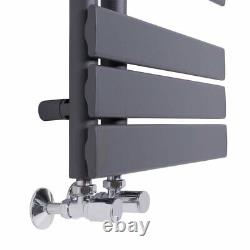 Designer Bathroom Heated Towel Rail Rad Ladder Radiator 824 x 500 mm Sand Grey